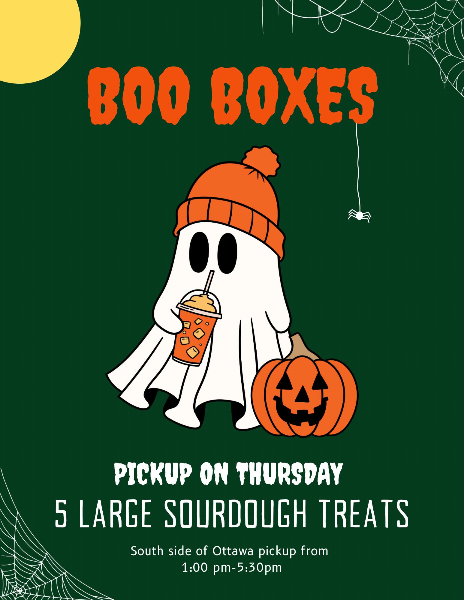 No tricks, just treats over... Ciao Bella Breads & Bakes Facebook