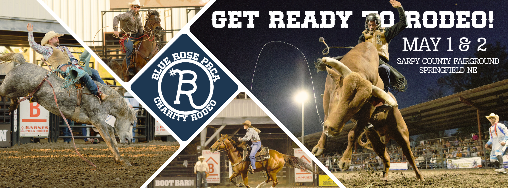 Blue Rose PRCA Charity Rodeo | Springfield NE