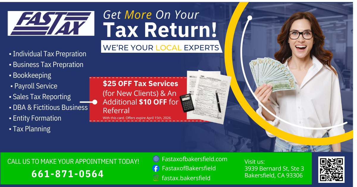 Fastax of Bakersfield | Bakersfield CA