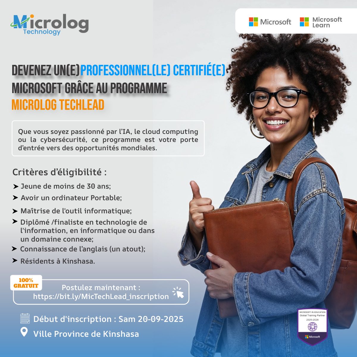 🚀 𝐃𝐞𝐯𝐞𝐧𝐞𝐳 𝐮𝐧(𝐞) 𝐩𝐫𝐨𝐟𝐞𝐬𝐬𝐢𝐨𝐧𝐧𝐞𝐥(𝐥𝐞)... - Microlog Technology | Facebook