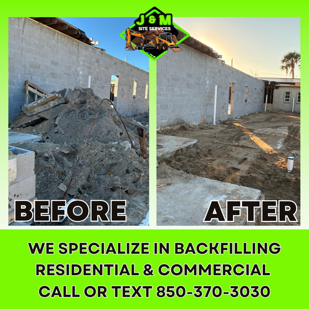 J&M - 🚧 Backfill Transformation in Panama City, FL! 🚧 Check out this ...