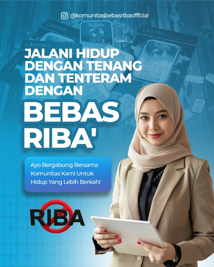 Bebaskan diri dari riba! Dengan... - Komunitas Bebas Riba | Facebook