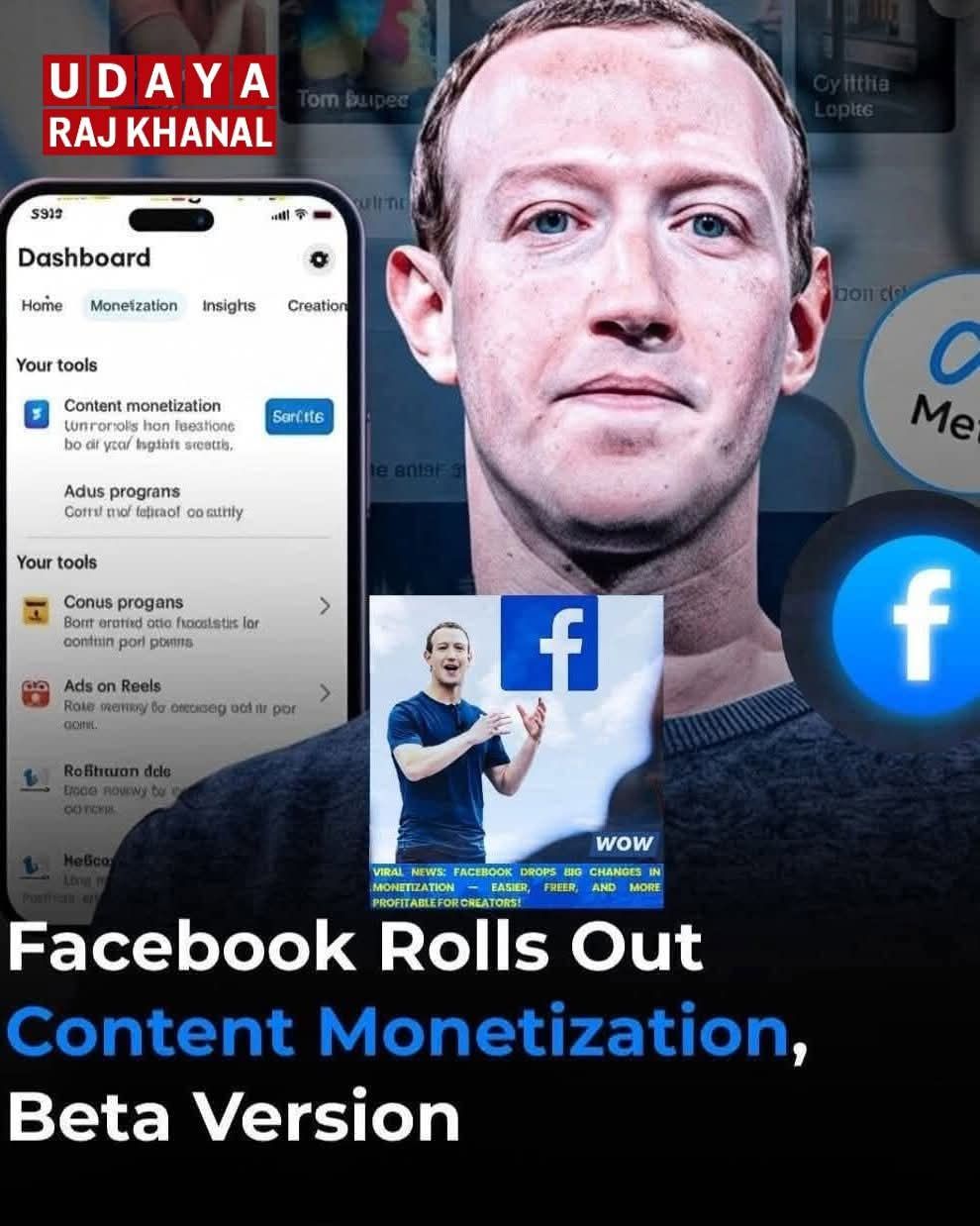 Asim - 🚨 Big News for Creators 🚨 Facebook has officially launched its ...