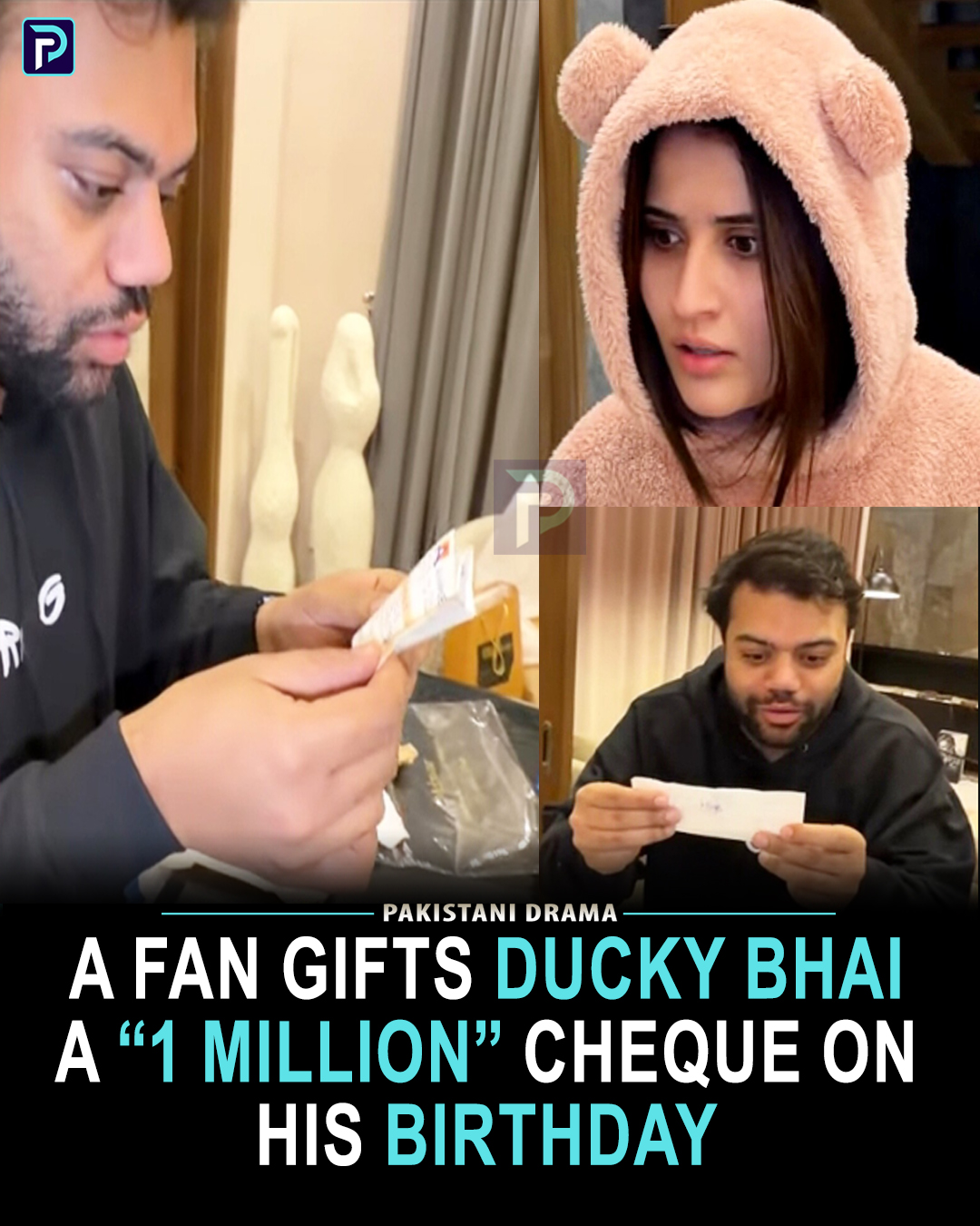 Pakistani - Ducky Bhai recently unboxed his birthday gifts in a vlog ...
