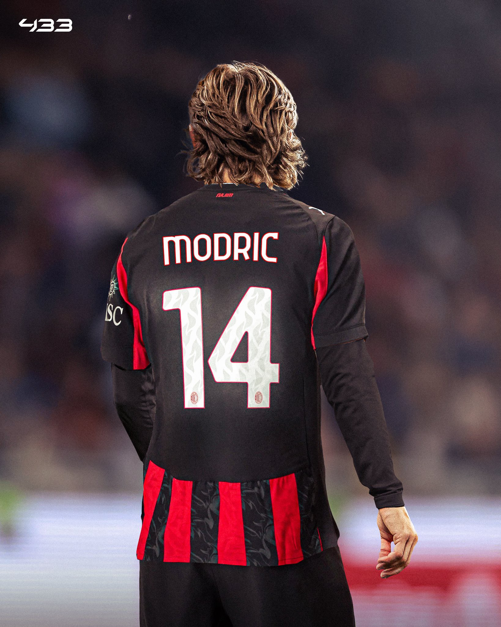 AC Milan ユニフォーム 長袖 MODRIC 14 🚨🇭🇷 𝐔𝐏𝐃𝐀𝐓𝐄: Luka Modrić will wear the No. 14 jersey at AC