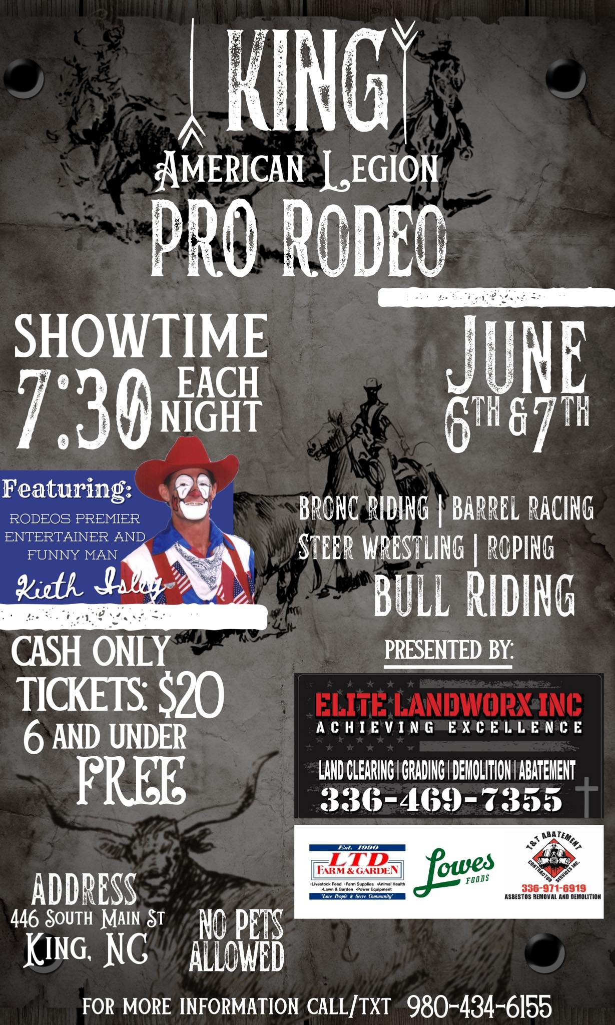 It’s that time again!!!... - King American Legion Pro Rodeo | Facebook