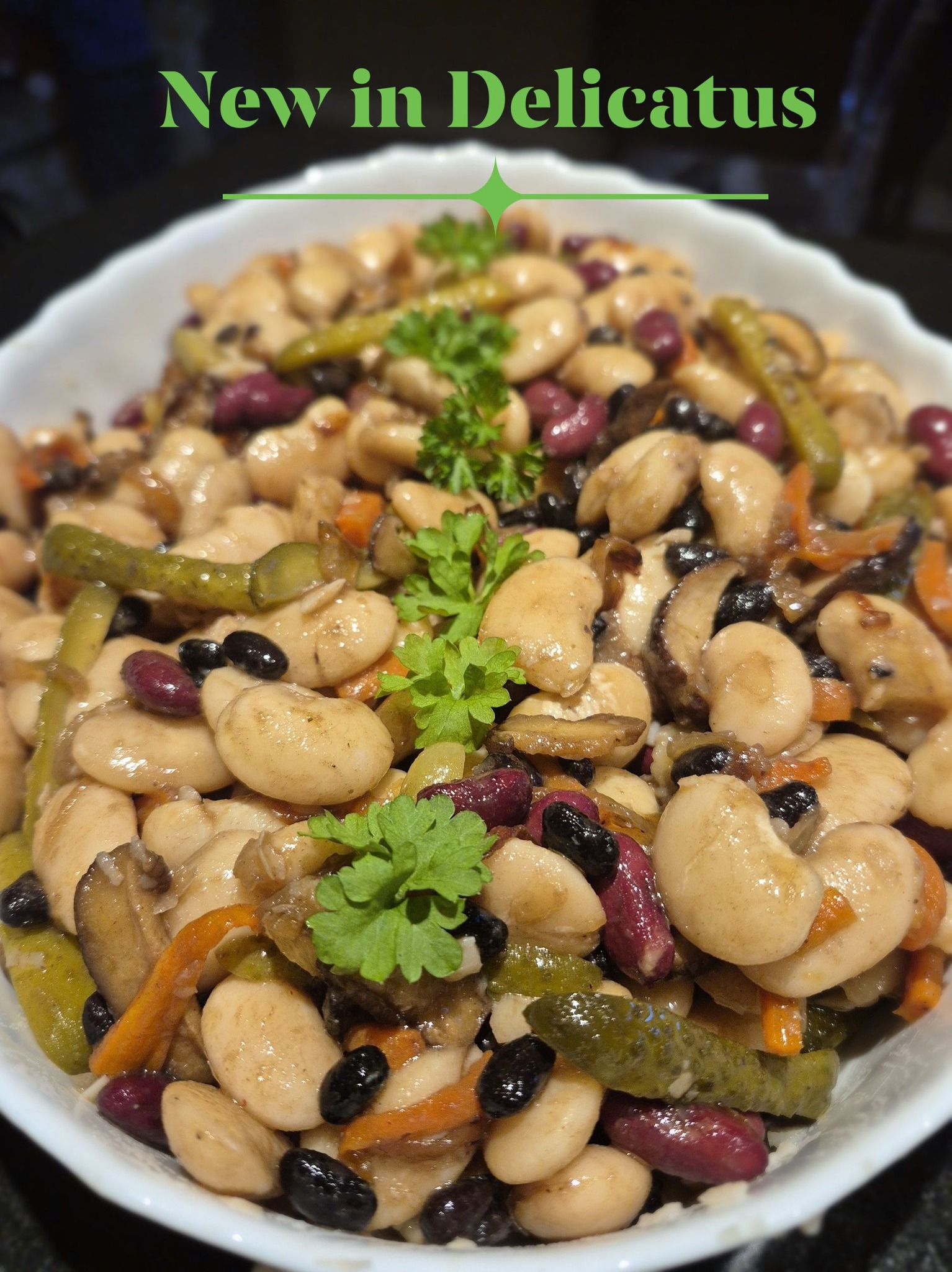 Ukrainian - 🫘 New in our Delicatus Fine Foods 🫘 Mixed beans & shiitake ...