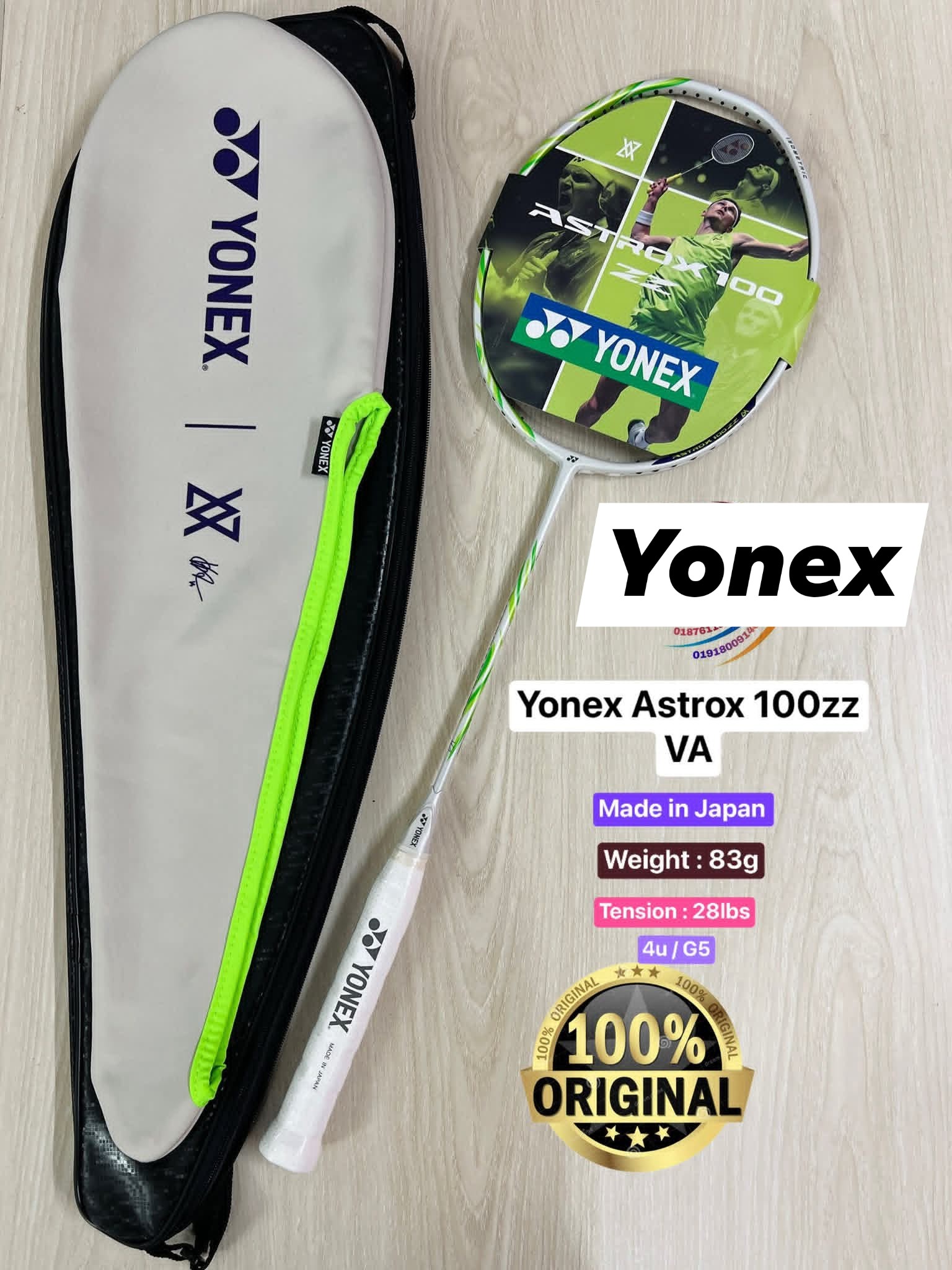 New badminton racket is coming Younex astrox 100 zz VA .. Comment 