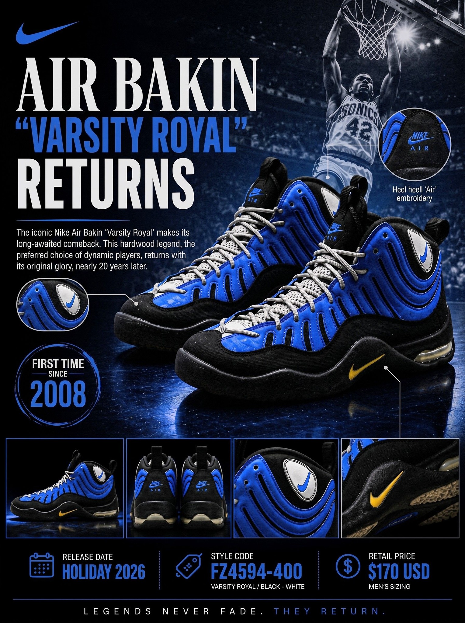 The Nike Air Bakin 