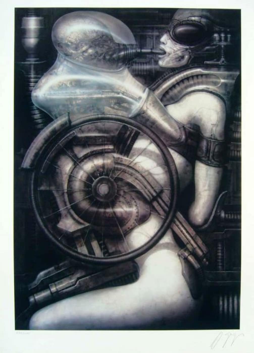 H.R. Giger - Biomechanoid (1976)