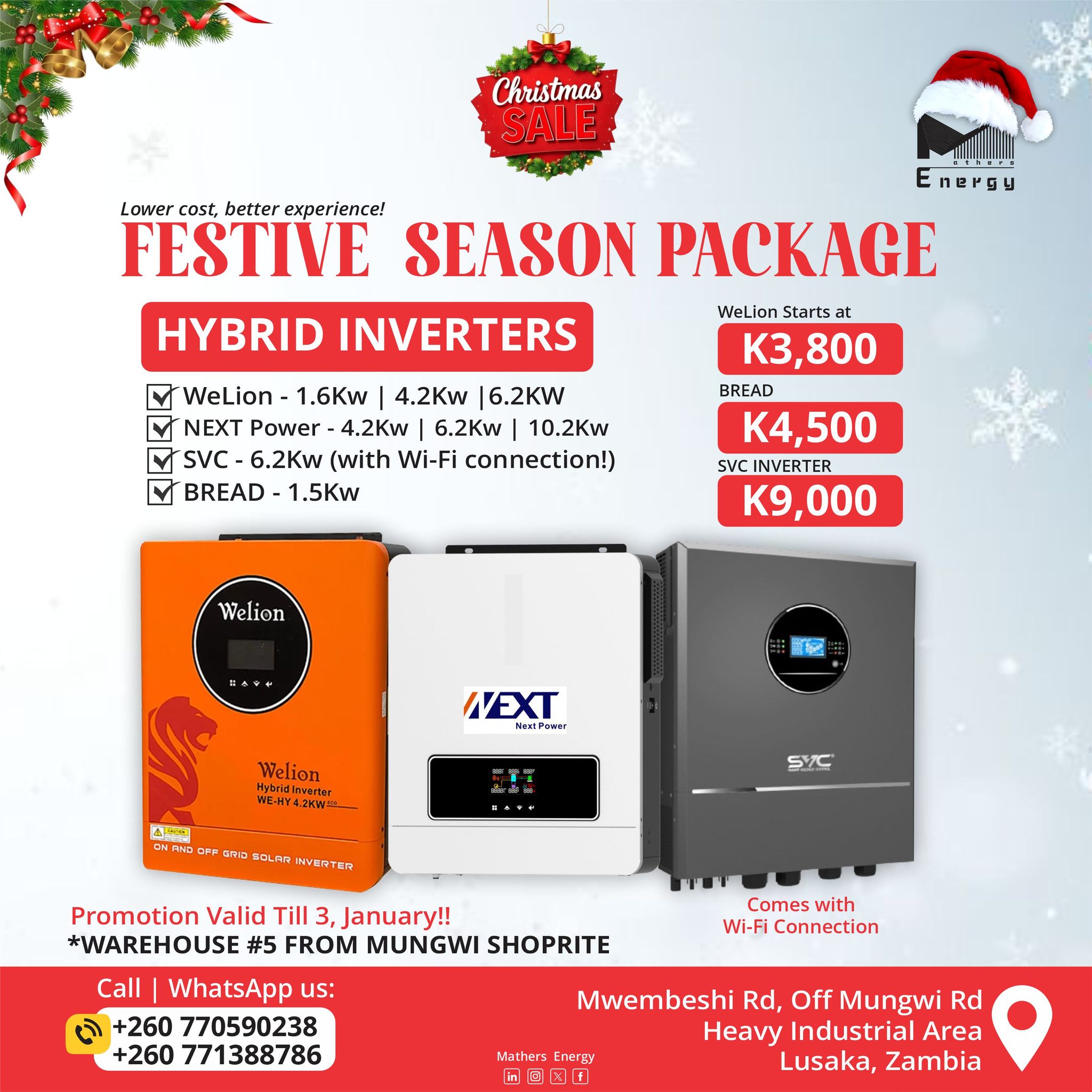 M Energy - 🎄 Still struggling with power cuts that... | Facebook