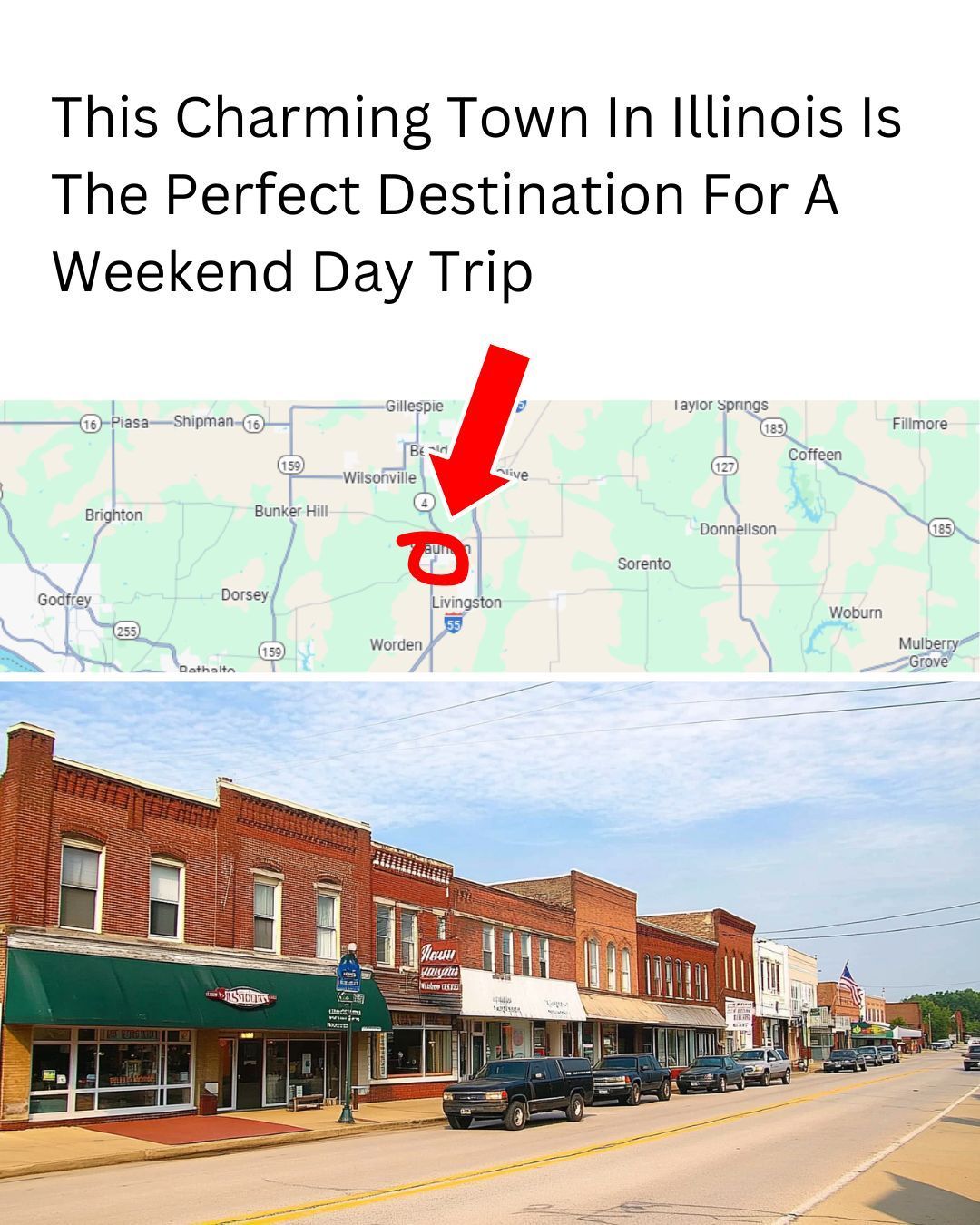 Illinois - This charming town is the perfect place for a weekend day ...
