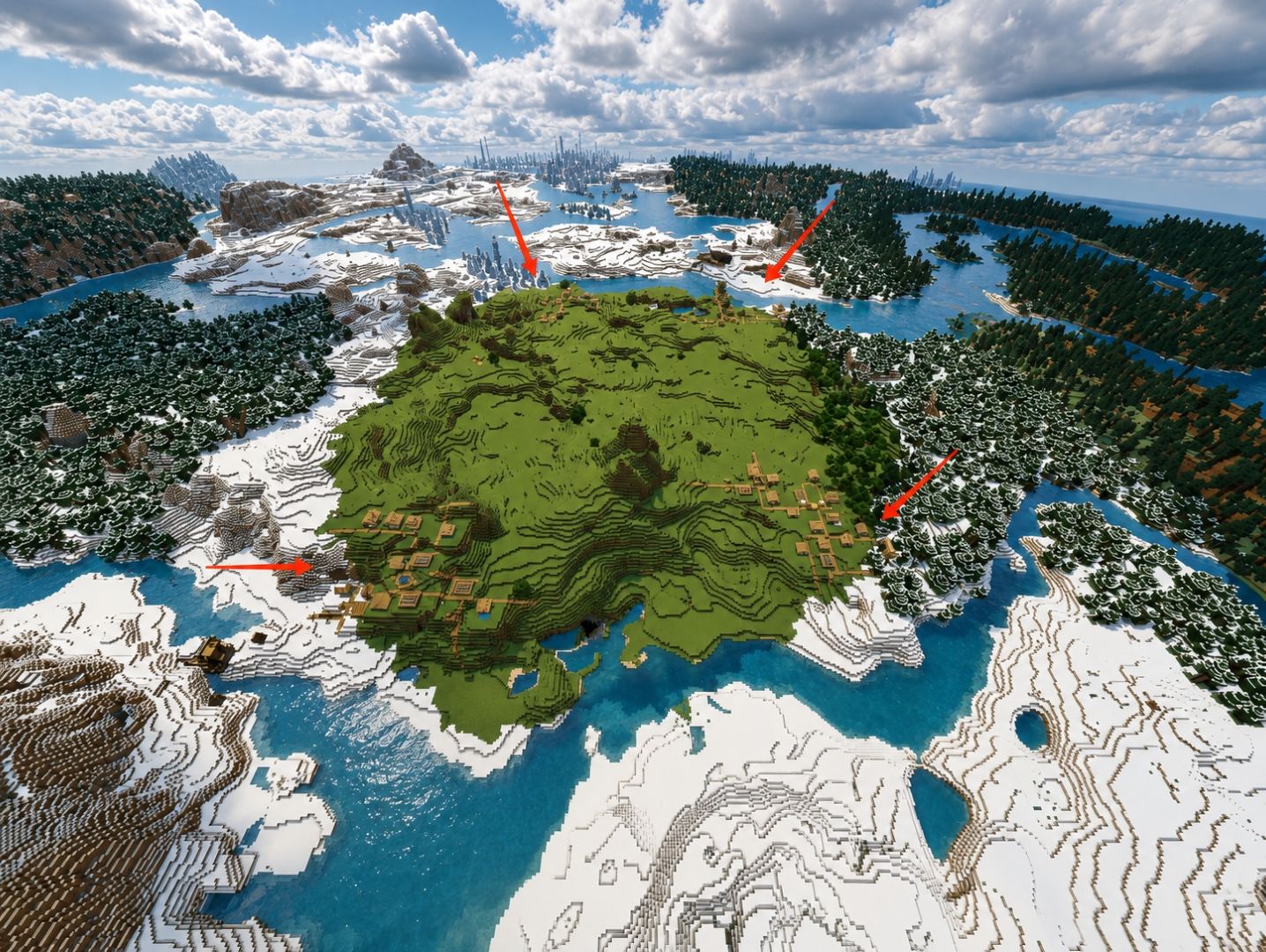 Seed: 6296590890398043539 Version: Bedrock 1.21 Coordinates: at Spawn