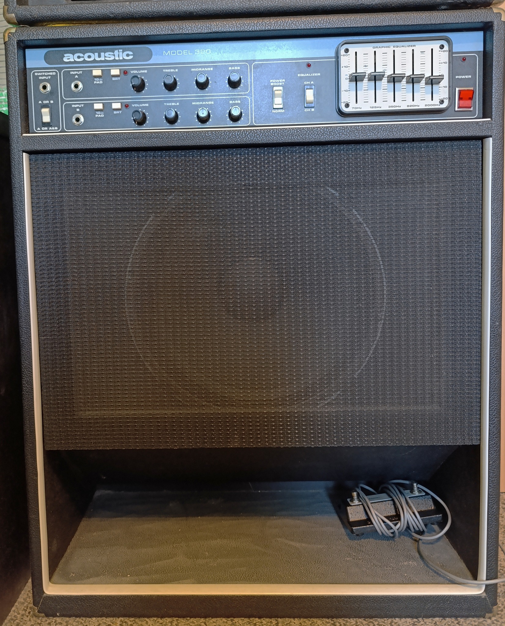 Acoustic model 126 amp tone and quality discussion
