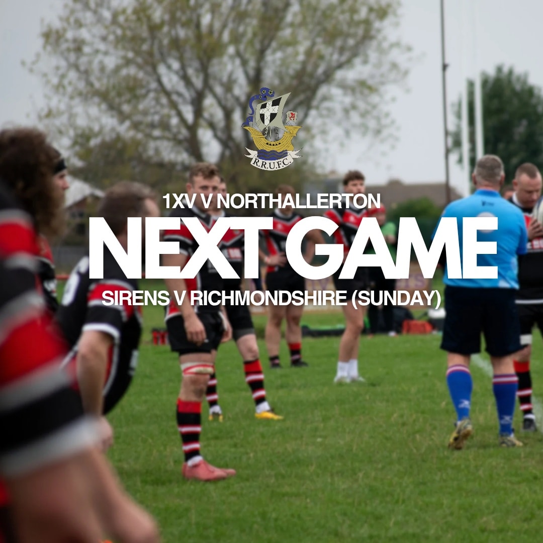 The rugby continues this weekend at... - Redcar Rugby Club | Facebook