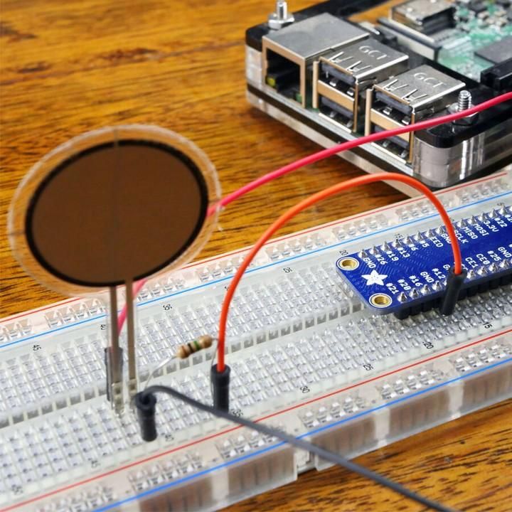 Raspberry Pi Guide | Learn how to connect a force-sensitive resistor to ...