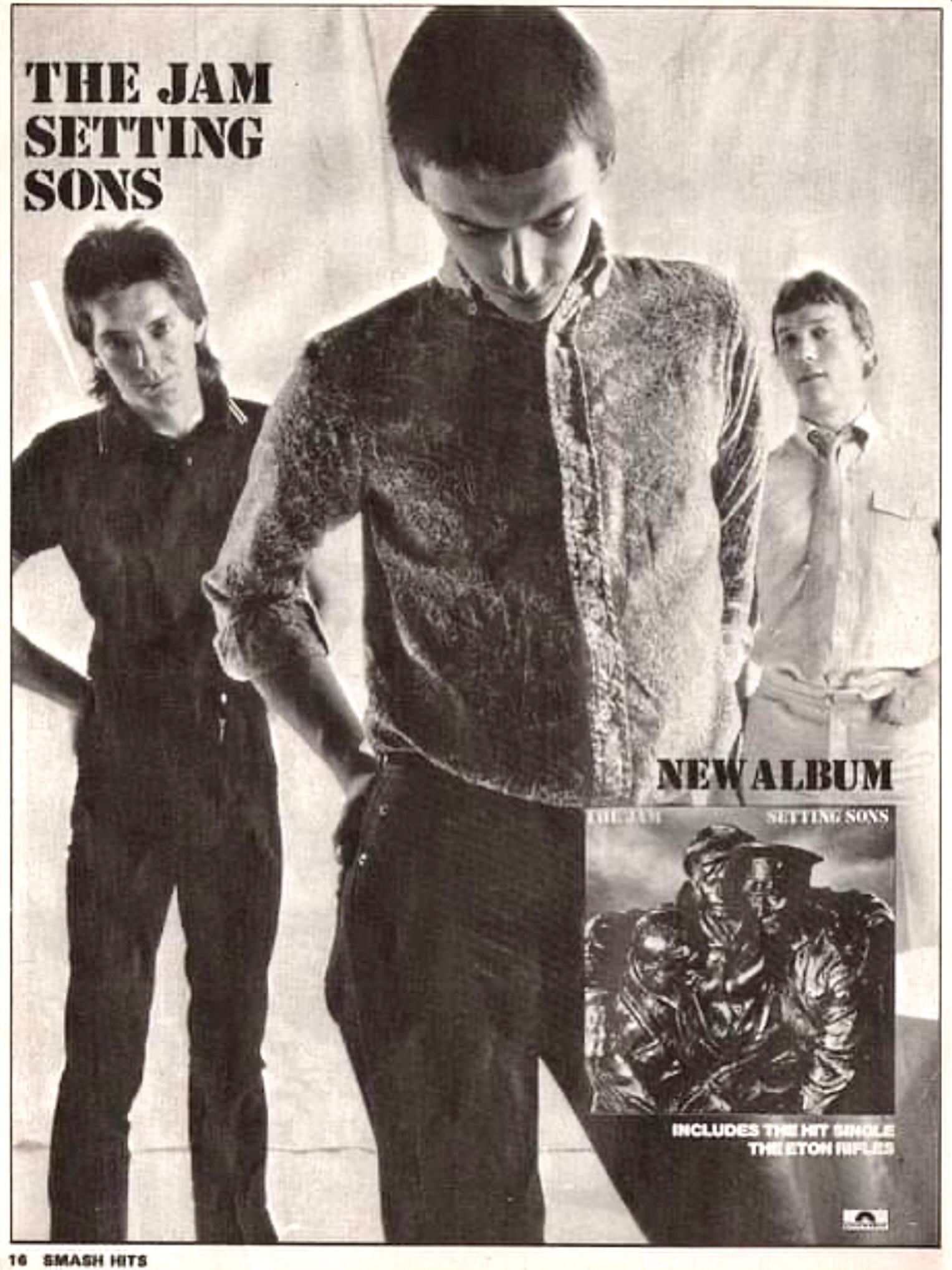The Jam's Setting Sons LP advert