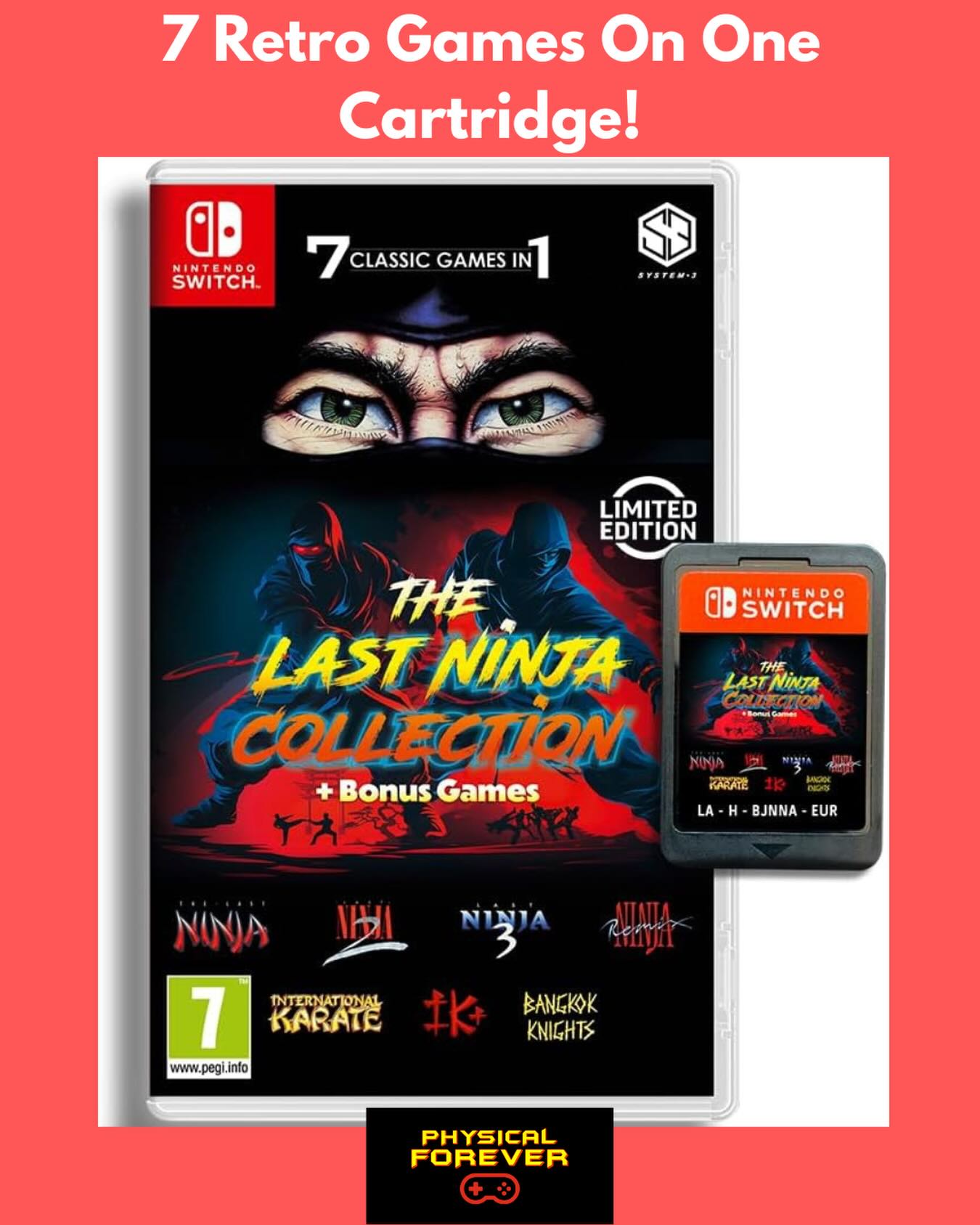 Last Ninja collection for Nintendo Switch now available