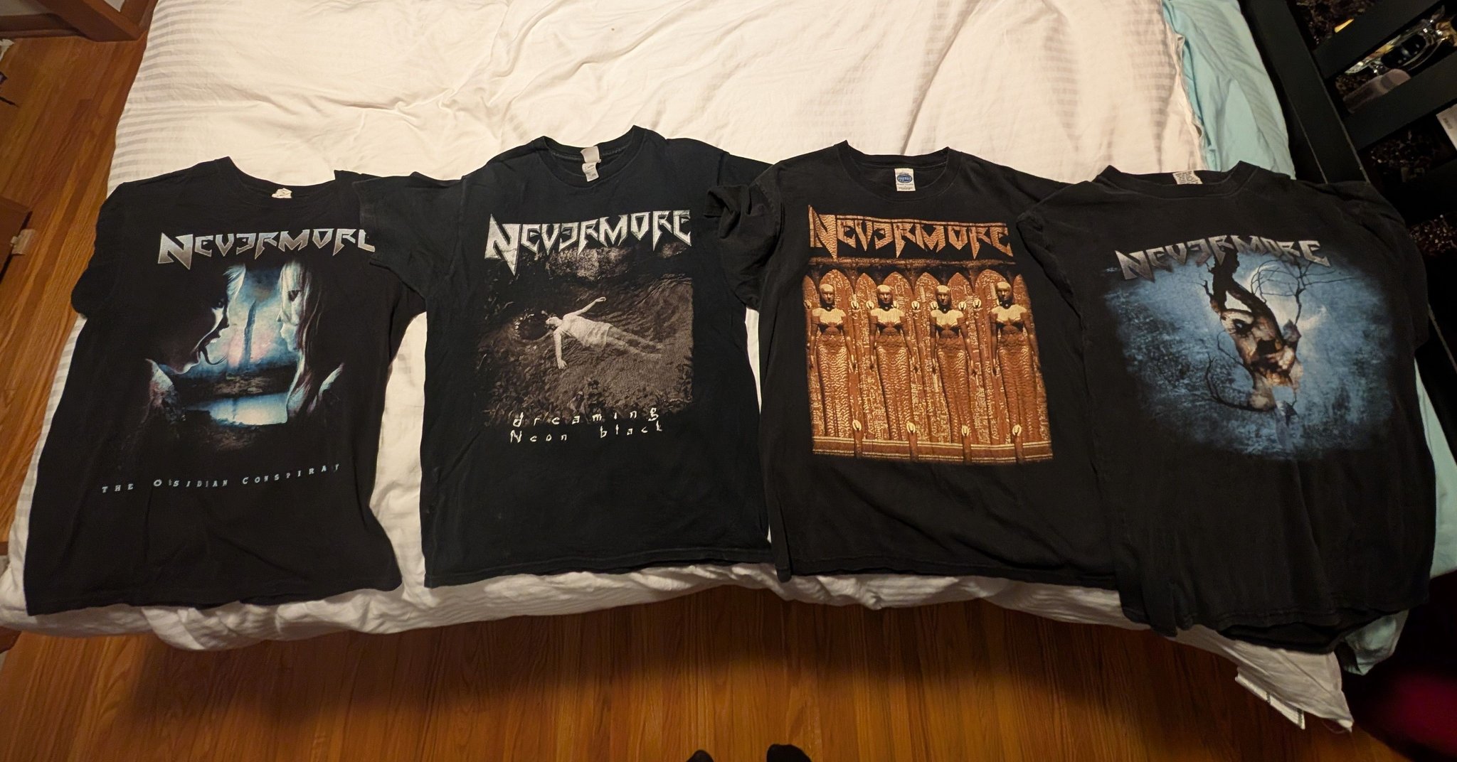 Nevermore Merchandise and Tour Shirts