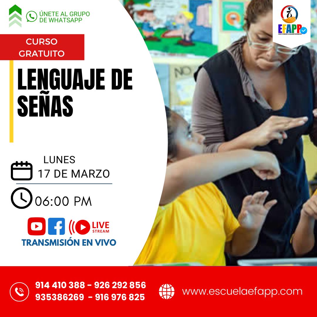 📚𝗖𝗨𝗥𝗦𝗢... - Capacitaciones y Especializaciones-Escuela EFAPP | Facebook