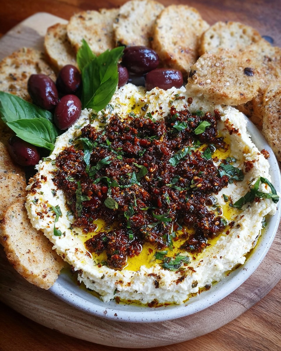Recipes - Mediterranean Ricotta and Olive Tapenade Board Ingredients: 1 ...