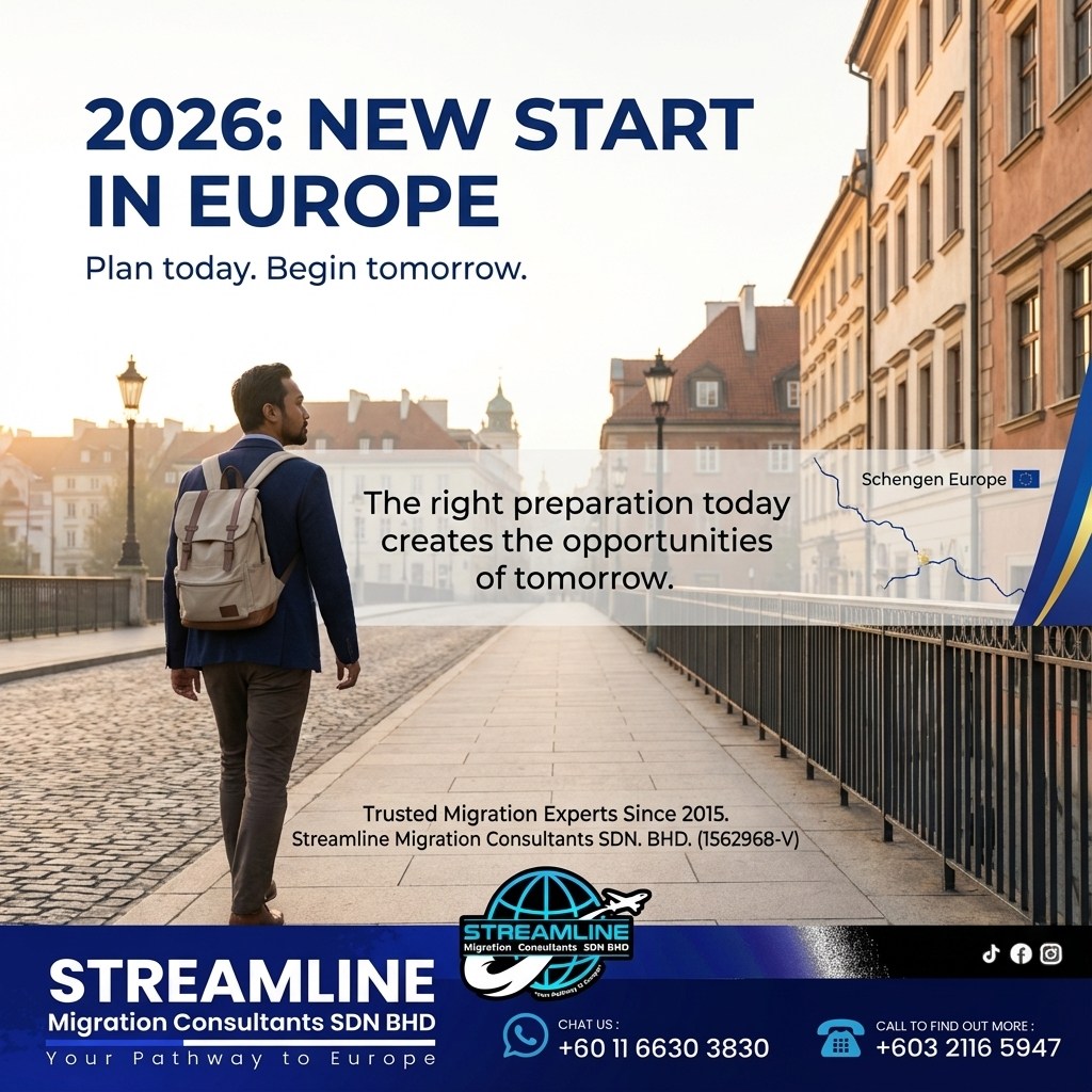 Streamline - 2026: Your New Start in Europe. 🌍 Why wait for change when ...