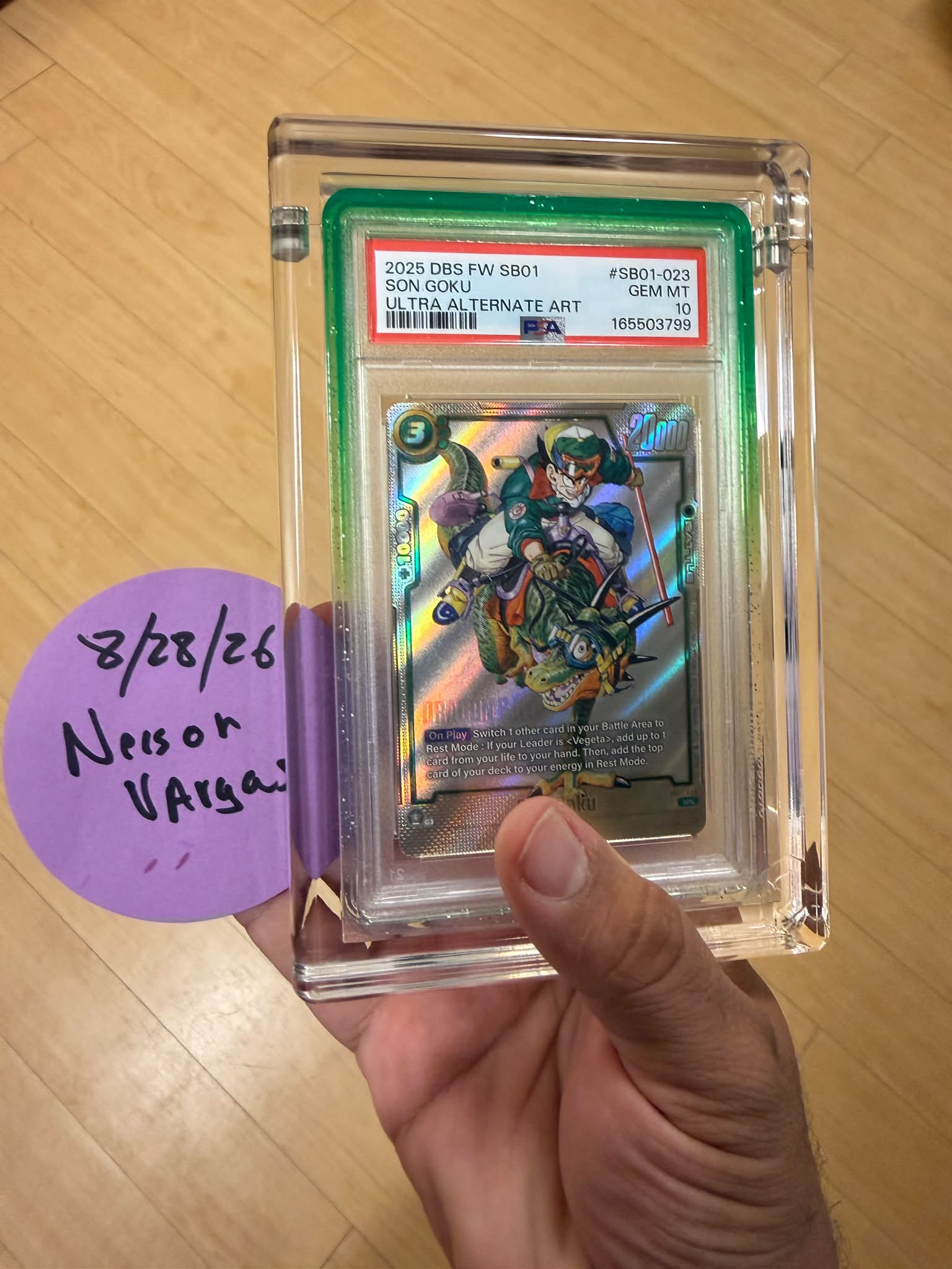 2025 DBS FW SB01 Son Goku ultra alternate art card for sale