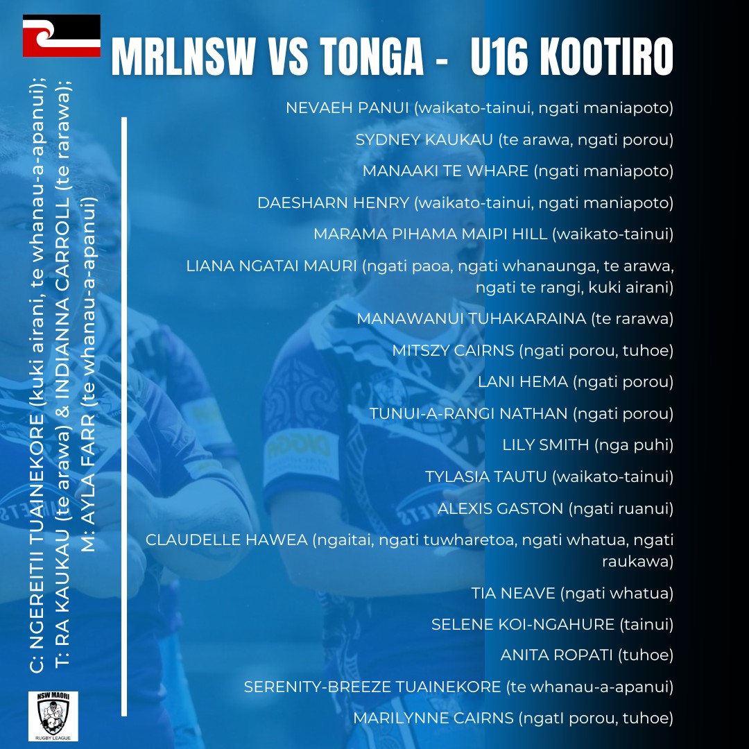Maori Rugby League NSW | Saint Marys NSW