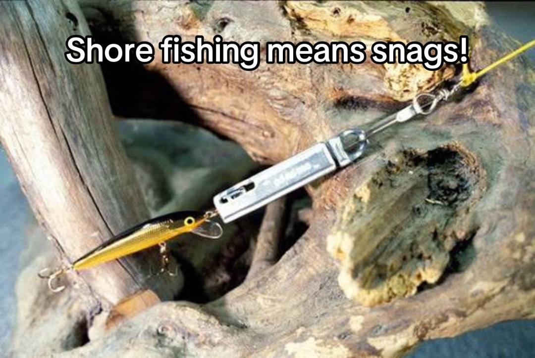 bank fishing lure retriever Jig TB and frustration on the water Tired of losing lures? Learn