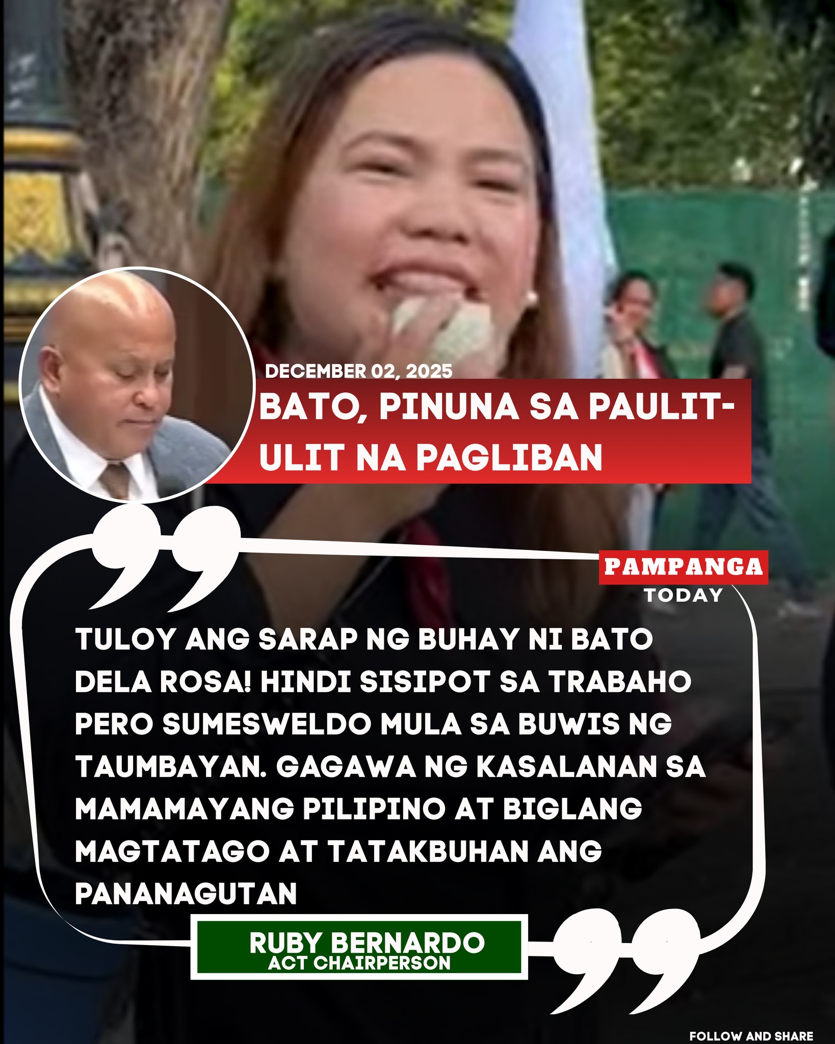 Pampanga - The Alliance of Concerned Teachers (ACT) condemned the ...