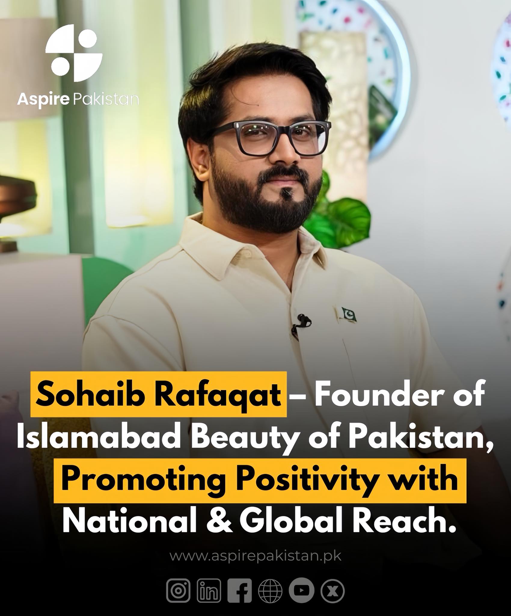 Aspire Pakistan - Meet Sohaib Rafaqat, the visionary... | Facebook
