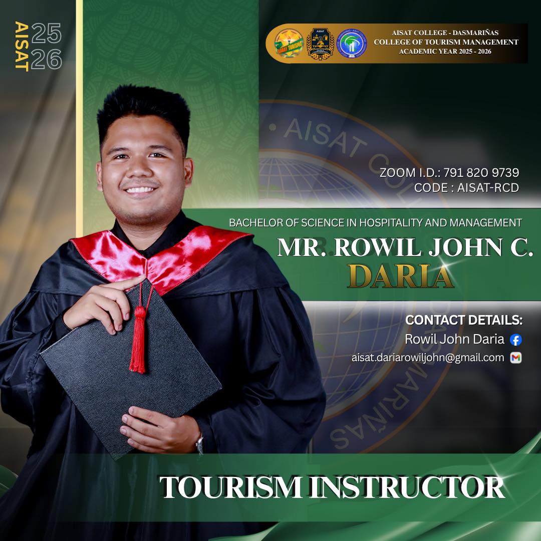 AISAT - College of... - AISAT - College of Tourism Management