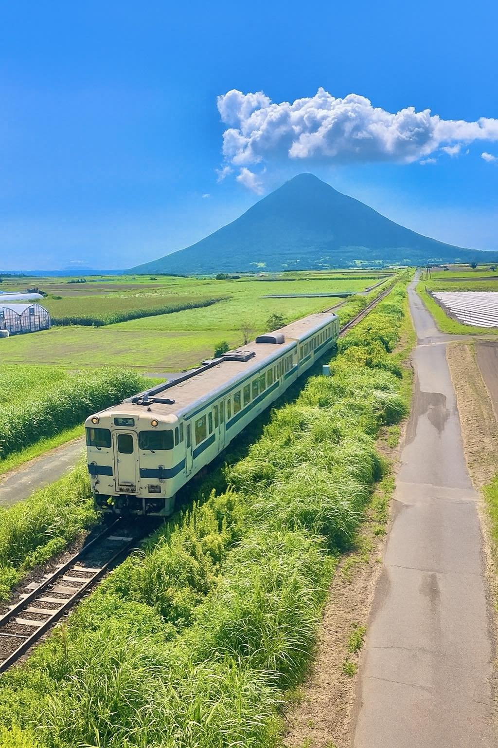 Japan - Mount Kaimon is often called the “Fuji of Satsuma” (薩摩富士 ...