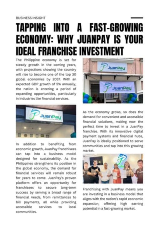 Join - Ride the Wave of Economic Growth with a JuanPay Franchise! 🌊📈 ...