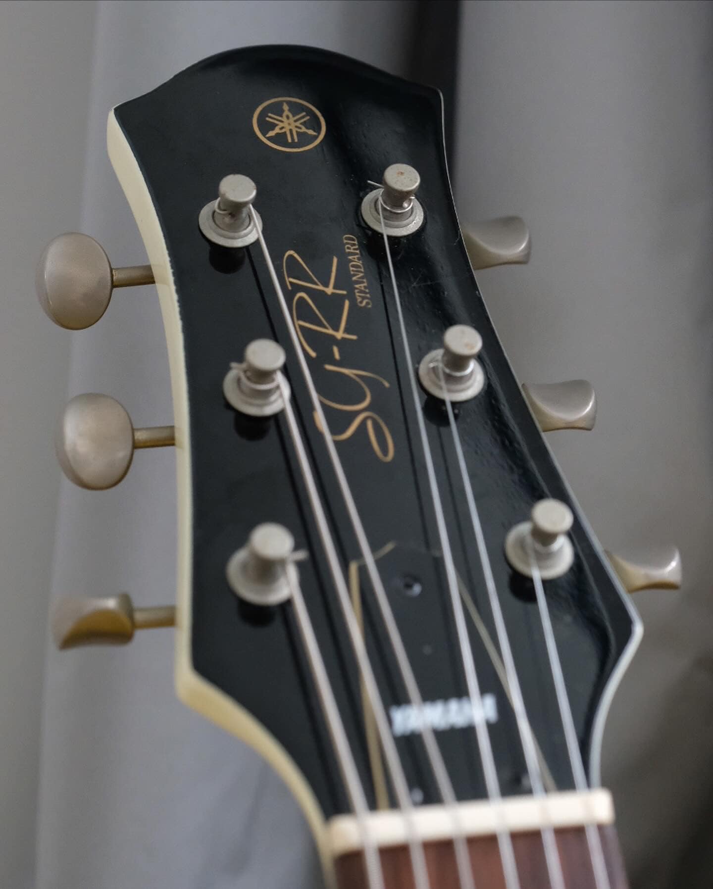 Unique Yamaha SG-RR with humbuckers and white finish