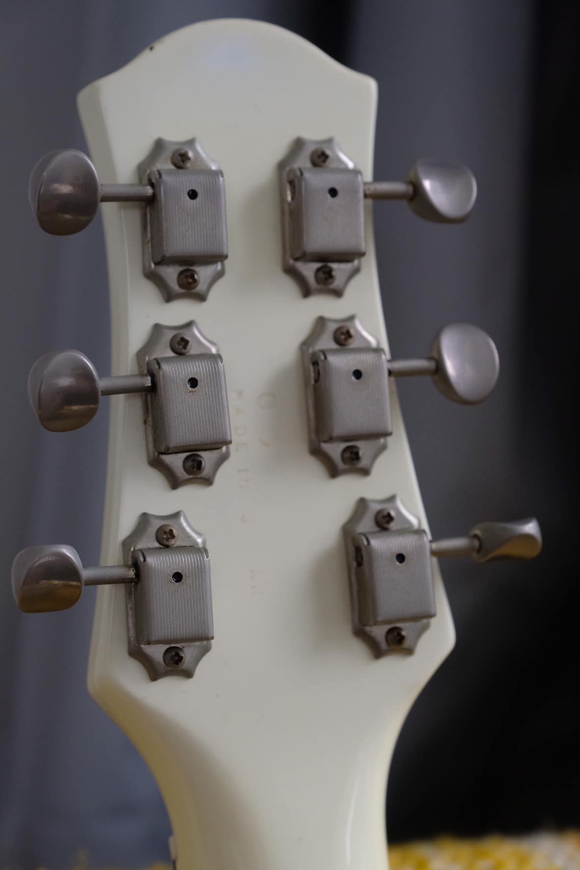 Unique Yamaha SG-RR with humbuckers and white finish