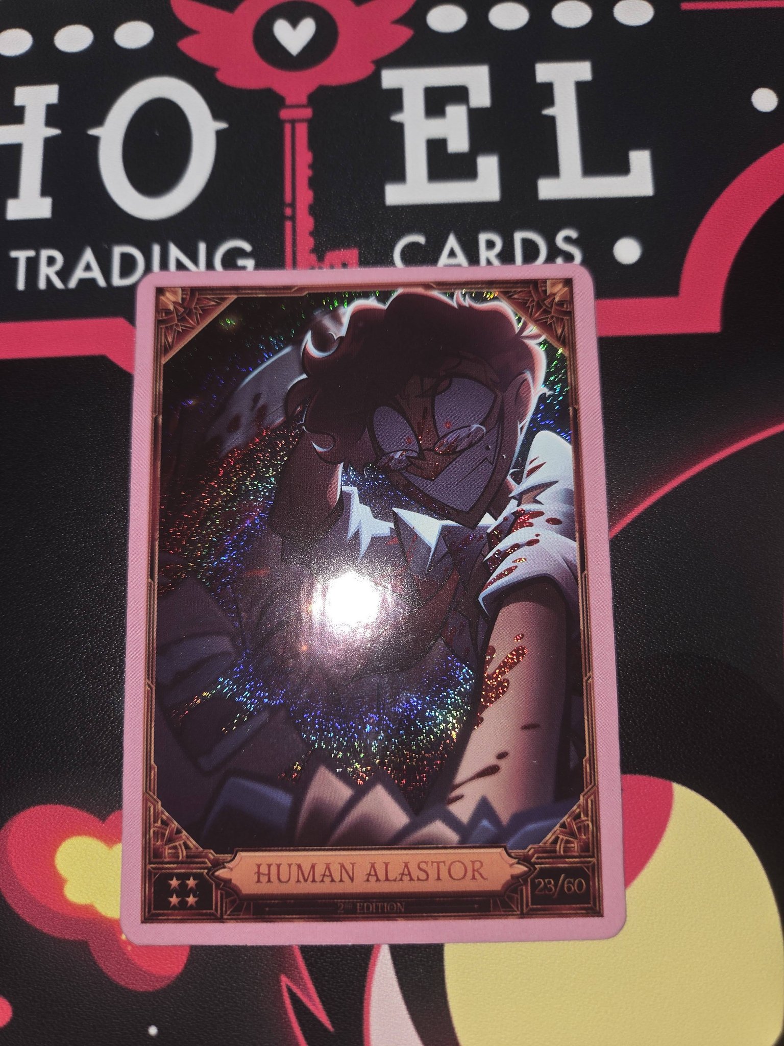 Trading foil Vincent Whittman for human Alastor in Hazbin Hotel