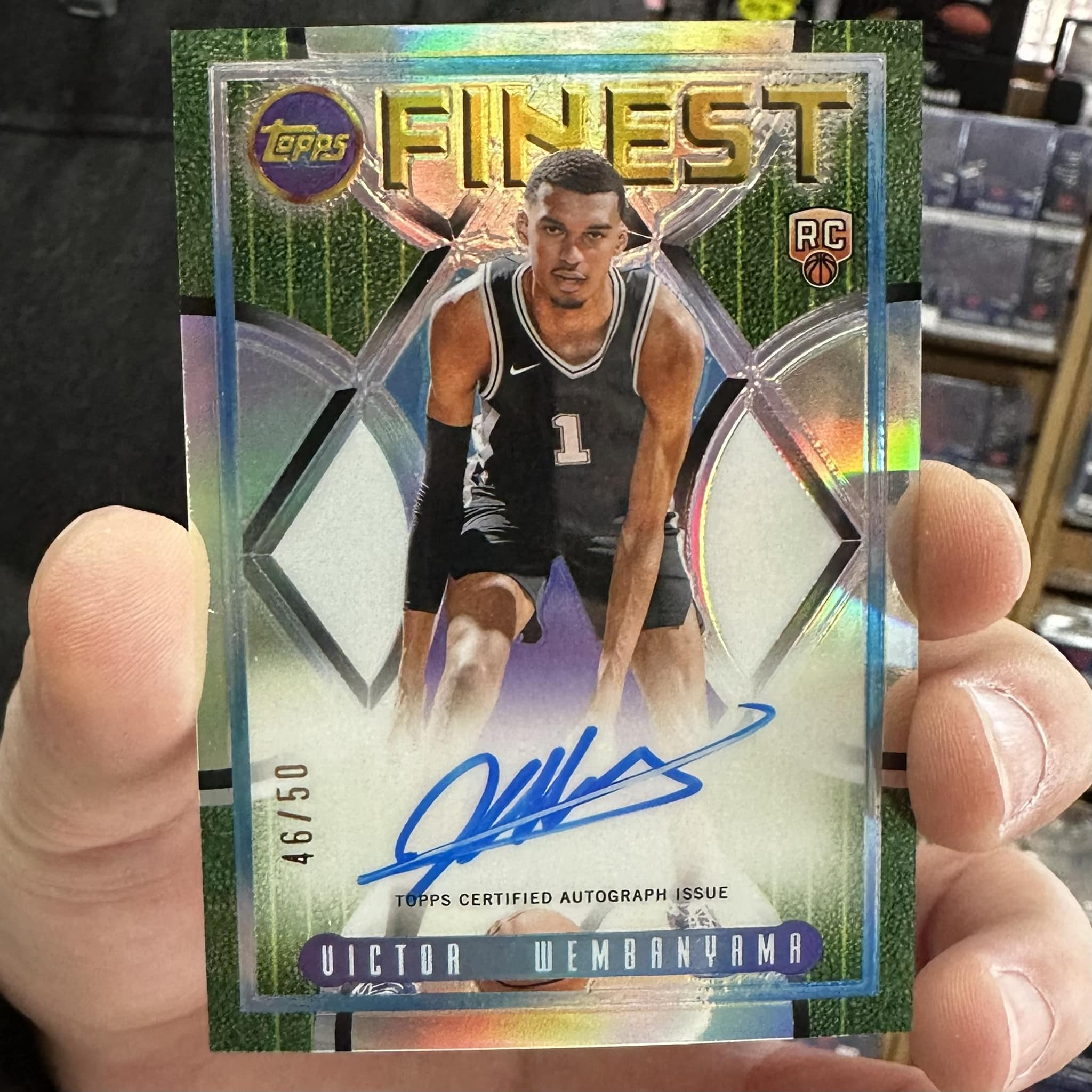 BOOM. WEMBY RPA /35 ? Customer hit this MONSTER pull — a Victor 