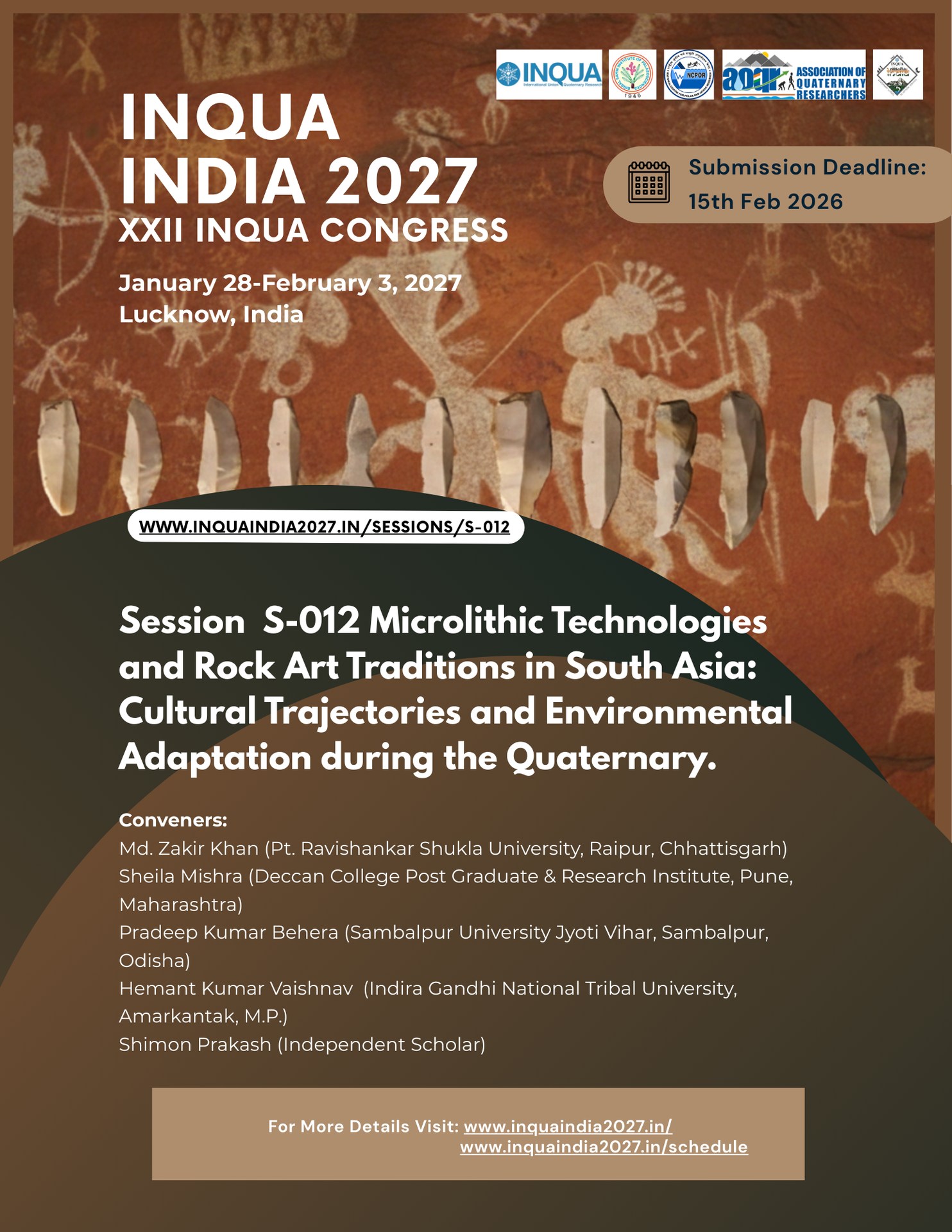 Inqua2027 - 📢 Call for Abstracts – XXII INQUA Congress 2027 (Lucknow ...
