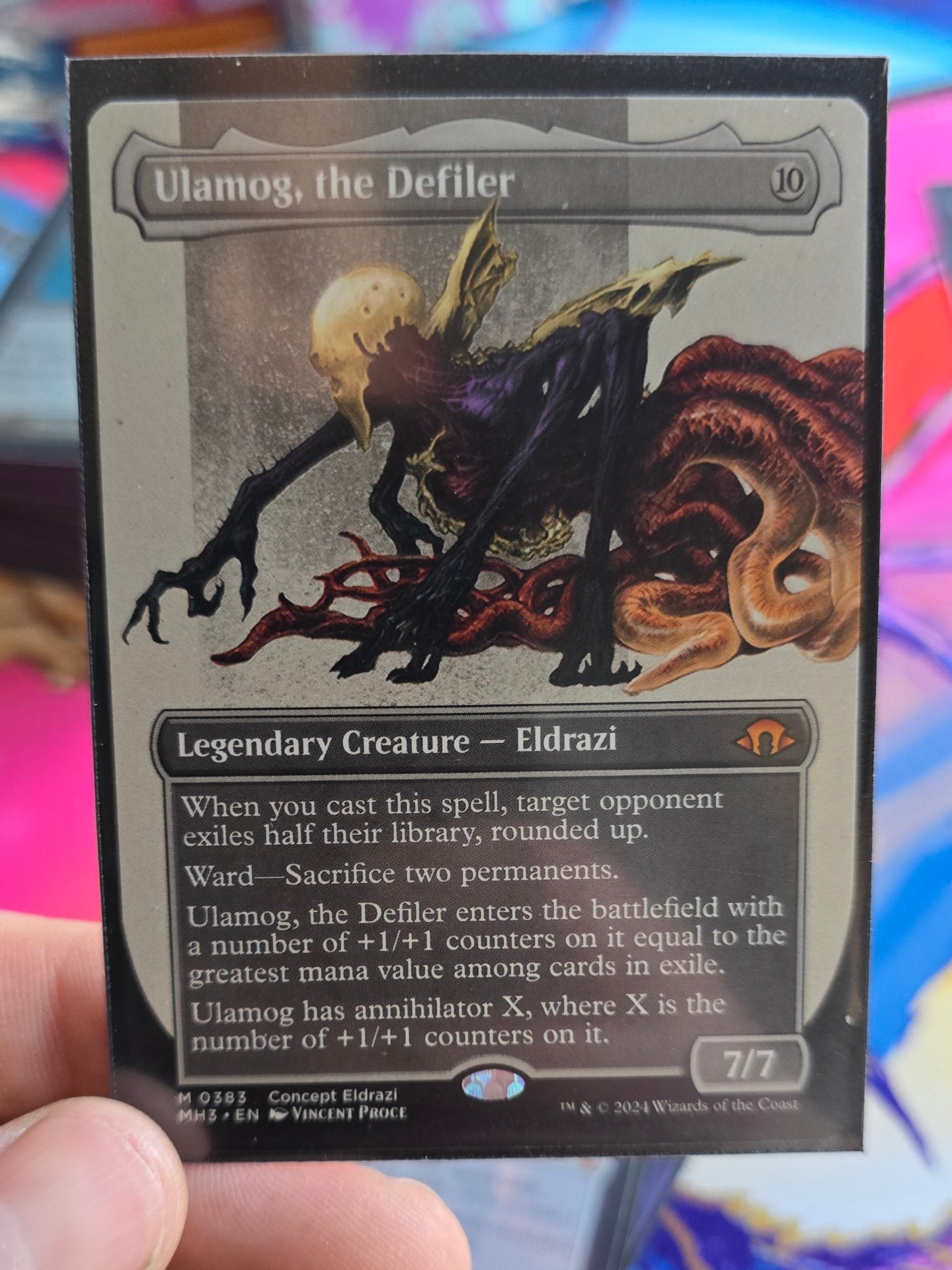 mtg ulamog commander deck Magic The Gathering - Ulamog, The Ceaseless Hunger (015/274) where X is the number of +1/+1 counters on it Magic: The Gathering Ulamog, The