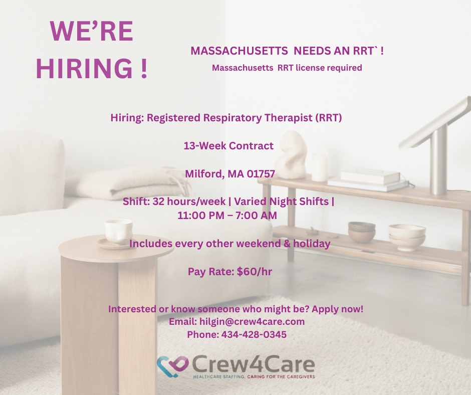 Surgical Tech & Respiratory Therapist Jobs in USA | Facebook