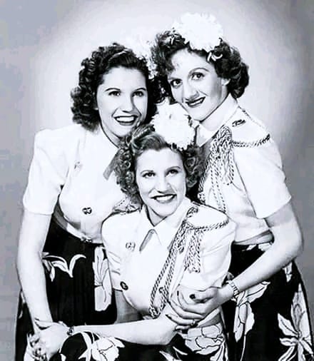 The Andrews Sisters: A Legendary Singing Group of the 1940s