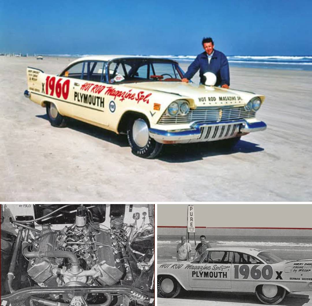 Wally Parks' 1960 Plymouth reaches 160mph