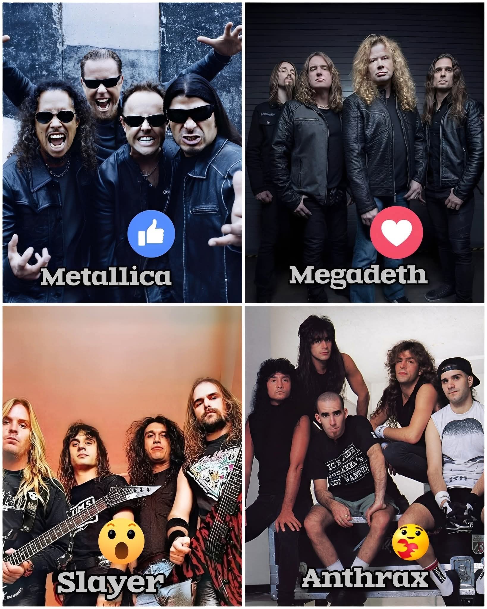 SLAYER, MEGADETH & ANTHRAX!!! #slayer #megadeth #anthrax #thrashmetal