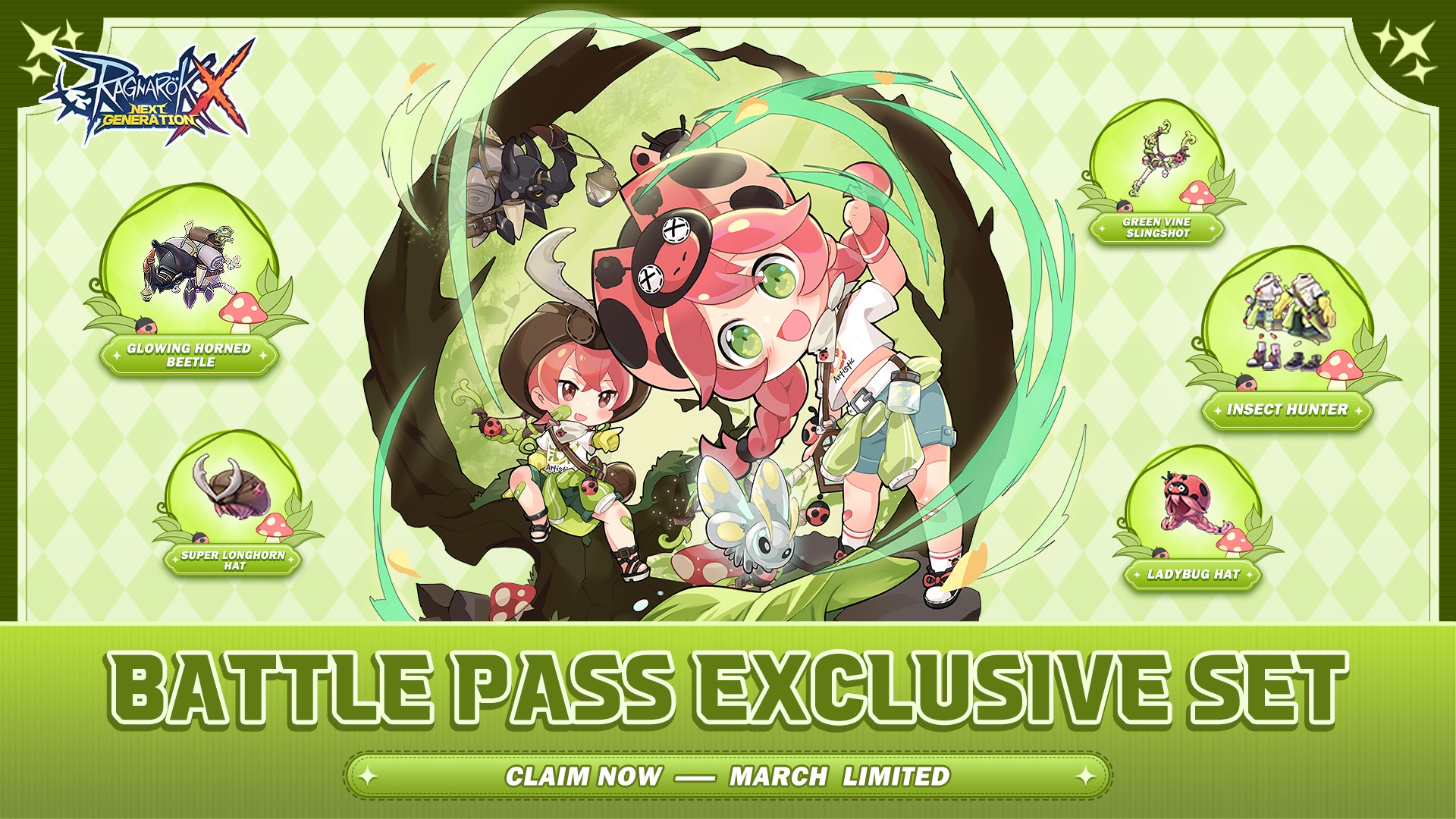 Ragnarok - 🔥 March Battle Pass is Here! 🍃 Adventure blooms with the ...