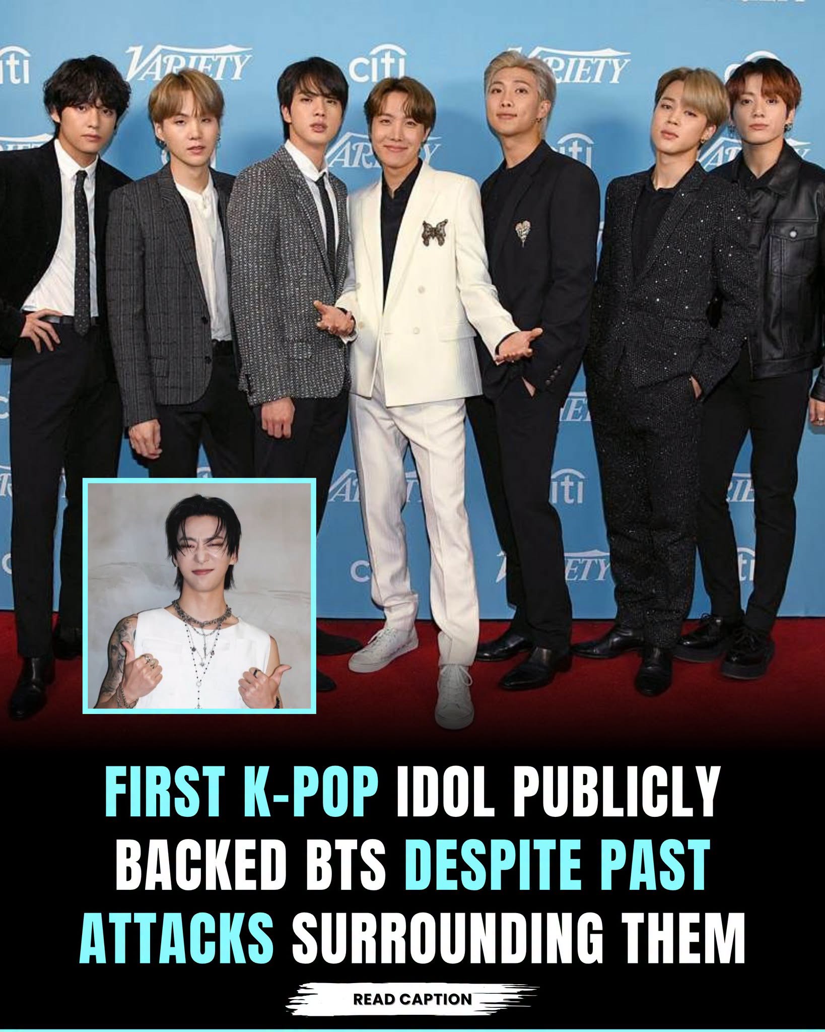 K-pop idol backs BTS despite past attacks