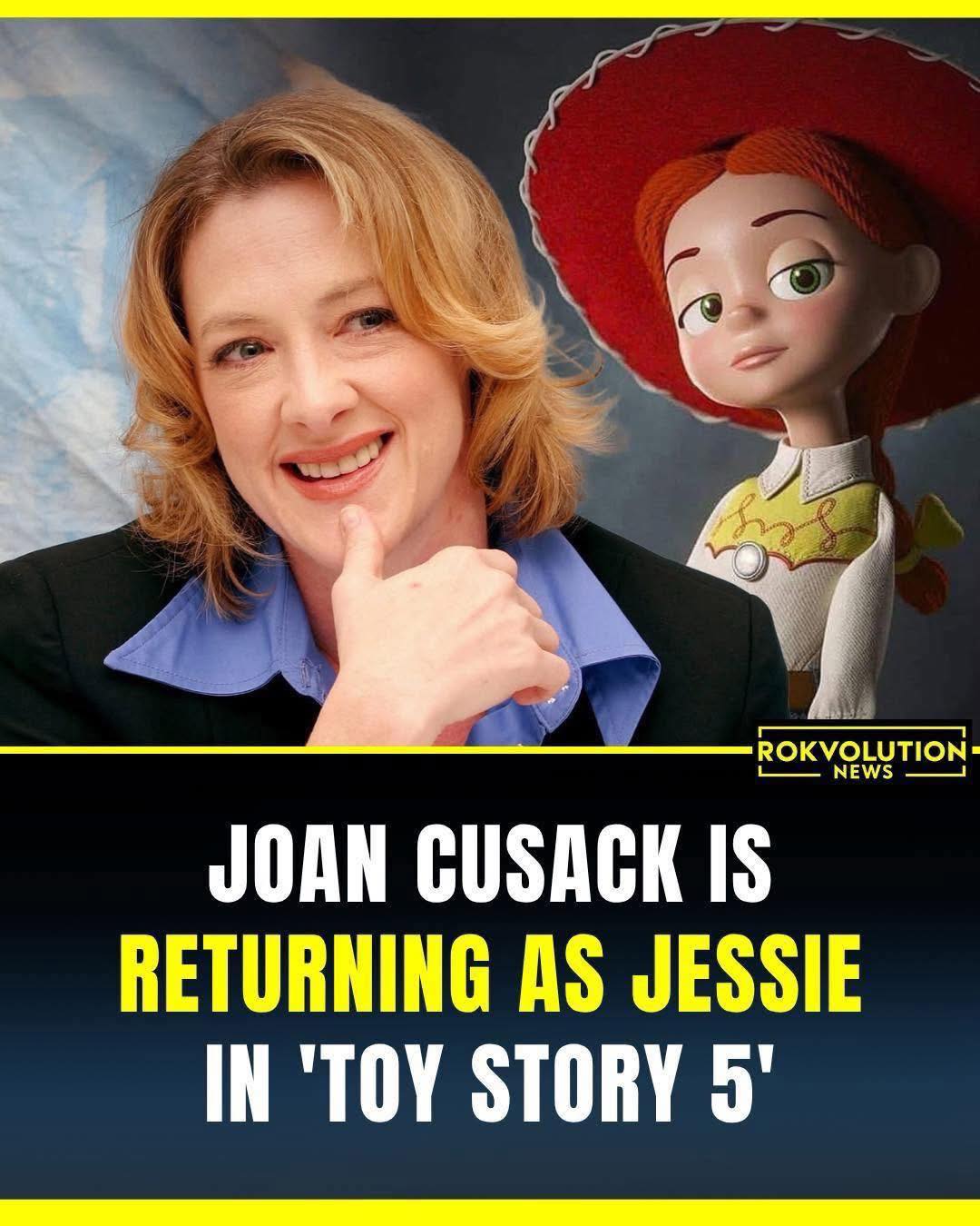 Joan Cusack autograph card on Disney Pixar Toy Story card