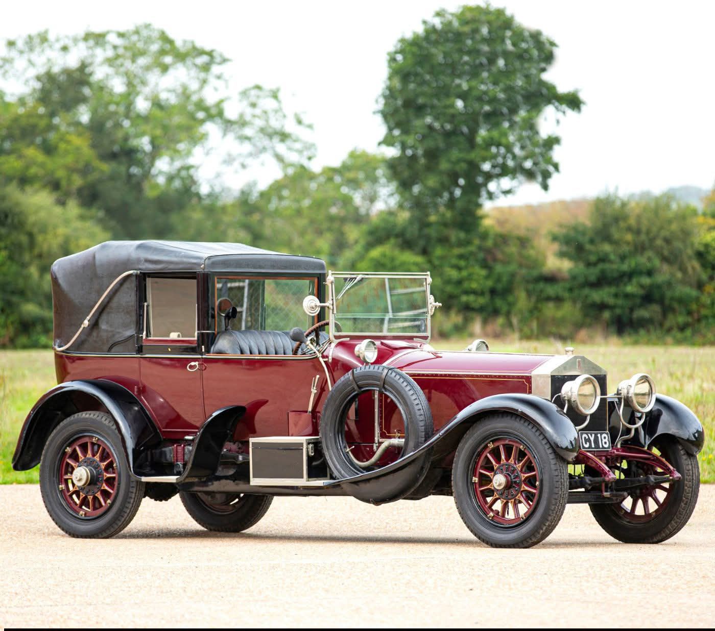 1907 Rolls-Royce Silver Ghost model by Franklin Mint