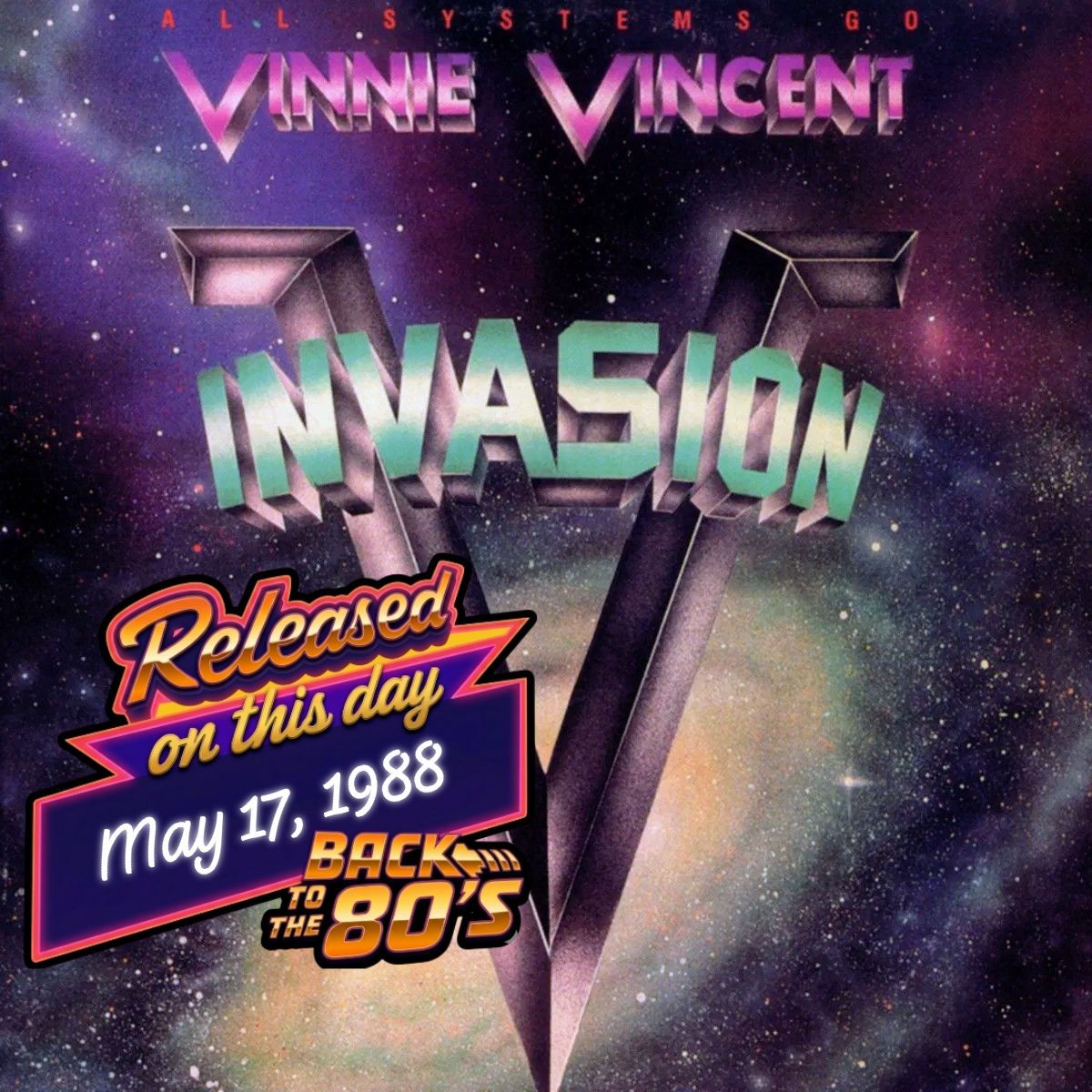 On May 17, 1988: Vinnie Vincent Invasion released the album 