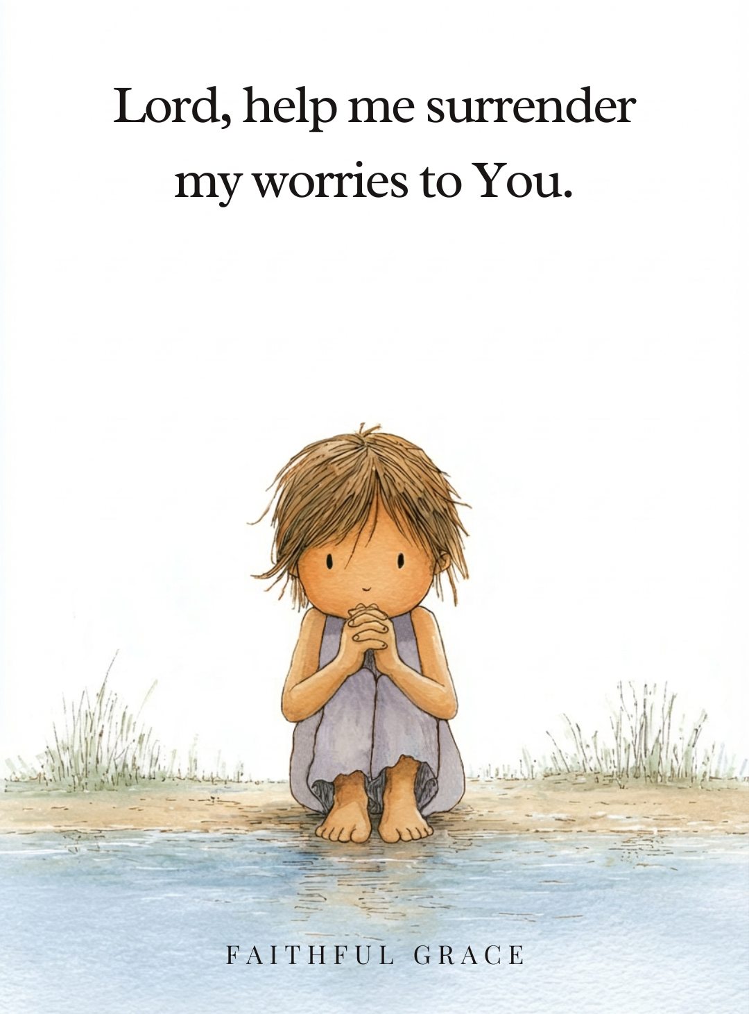Faithful - Lord, help me surrender my worries to You, truly releasing ...